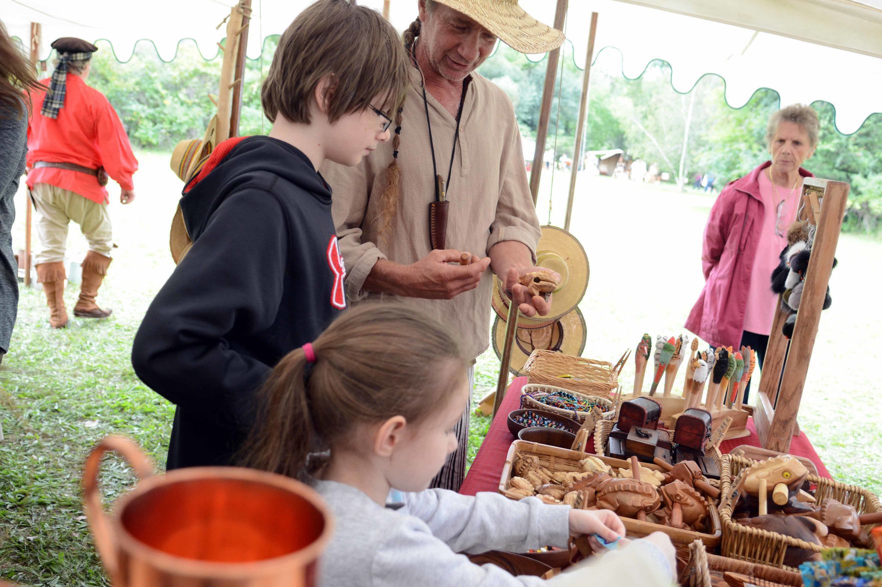 Scenes from the Baraboo River Rendezvous